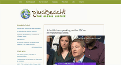 Desktop Screenshot of gluaiseacht.ie